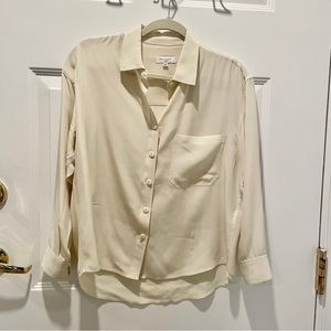 Equipment Silk Button Down Blouse